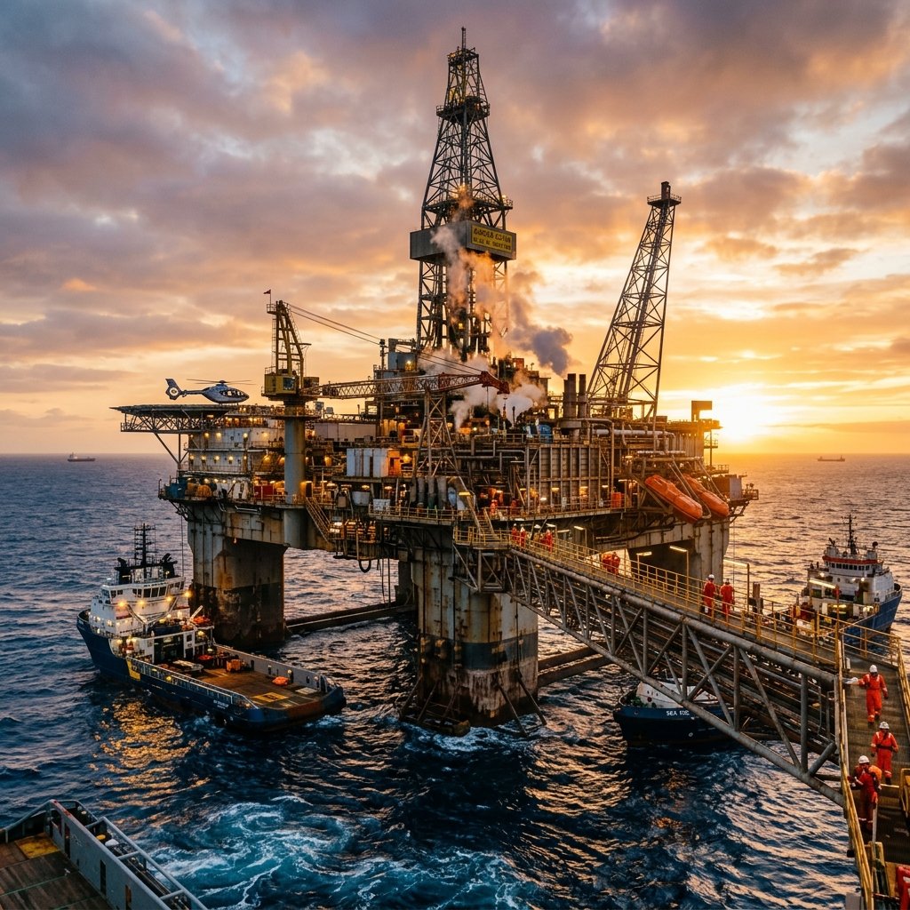 Plataformas de petróleo e gás